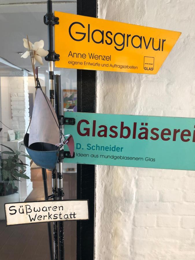 Apartamento Burghofdrei Hygge & Zentral P-Platz Streaming Flensburgo Exterior foto