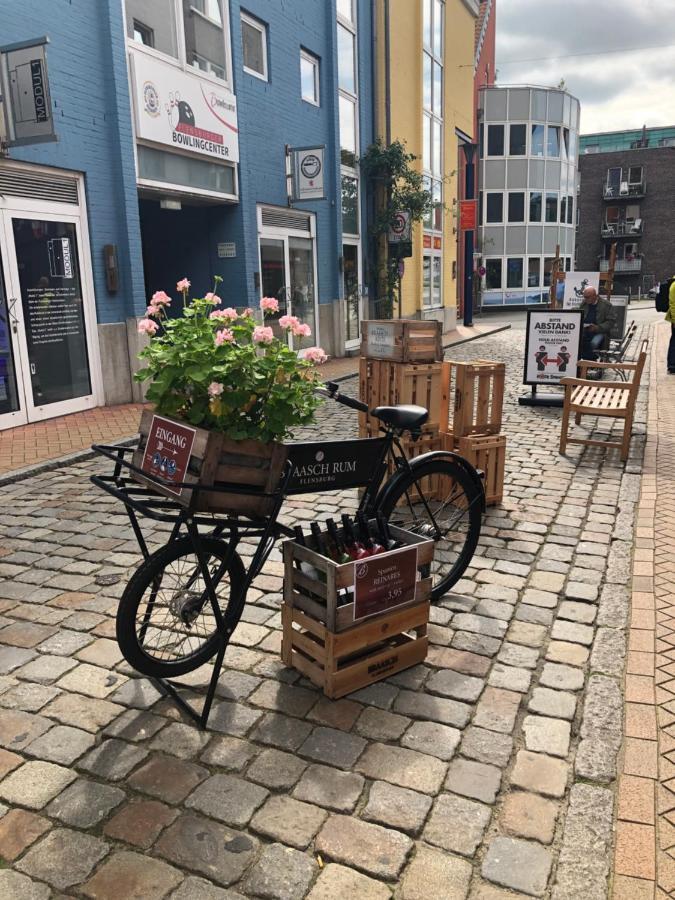 Apartamento Burghofdrei Hygge & Zentral P-Platz Streaming Flensburgo Exterior foto